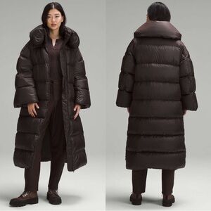 lululemon athletica Brown Puffer Jacket